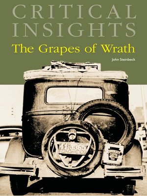 cover image of Critical Insights: The Grapes of Wrath